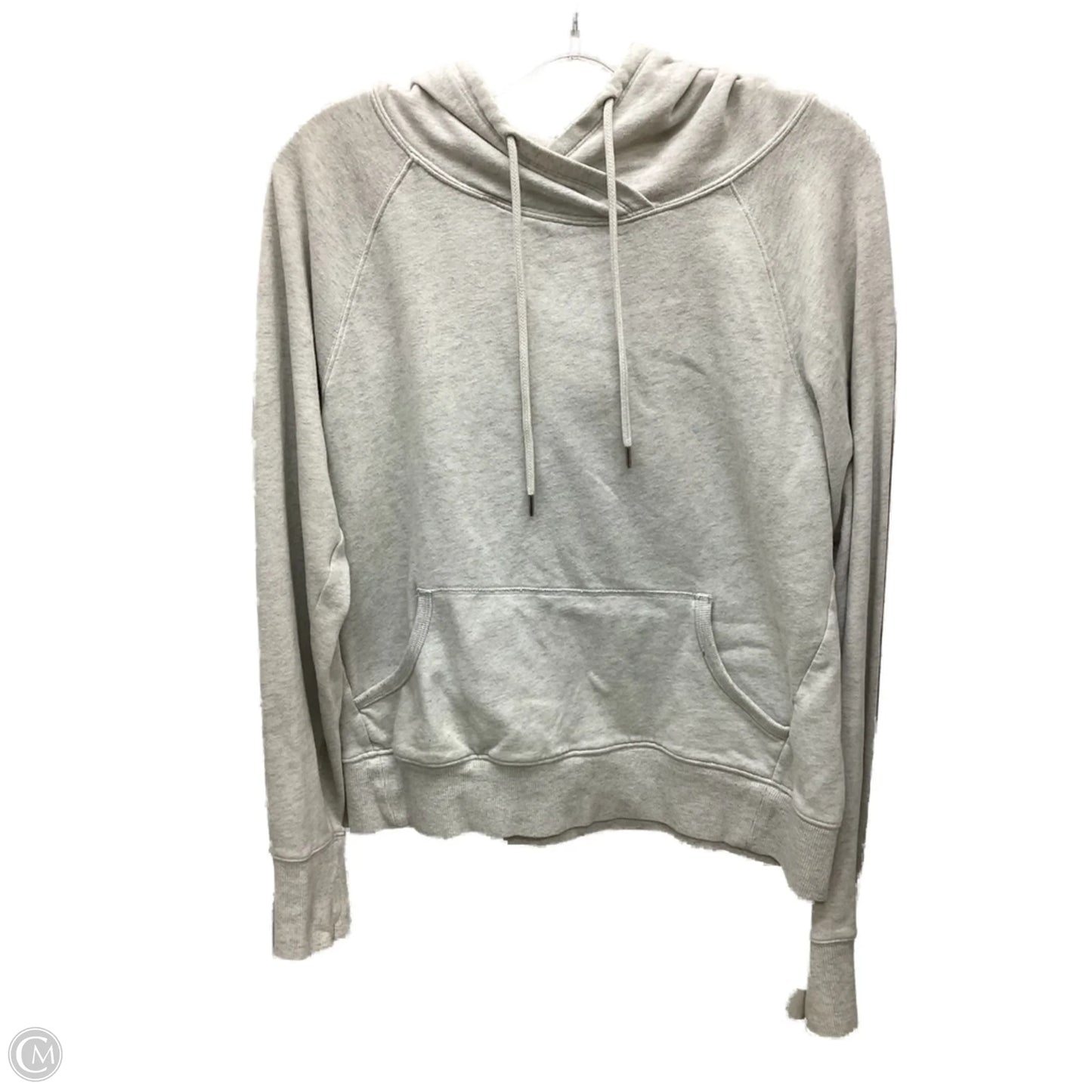 Sweatshirt Hoodie By Victorias Secret In Grey, Size: M