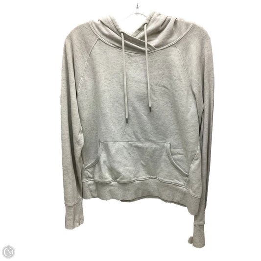Sweatshirt Hoodie By Victorias Secret In Grey, Size: M