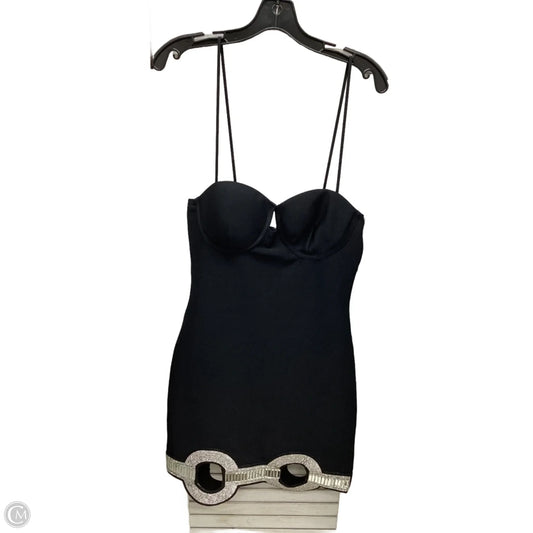 Dress Party Midi By Fashion Nova In Black, Size: M