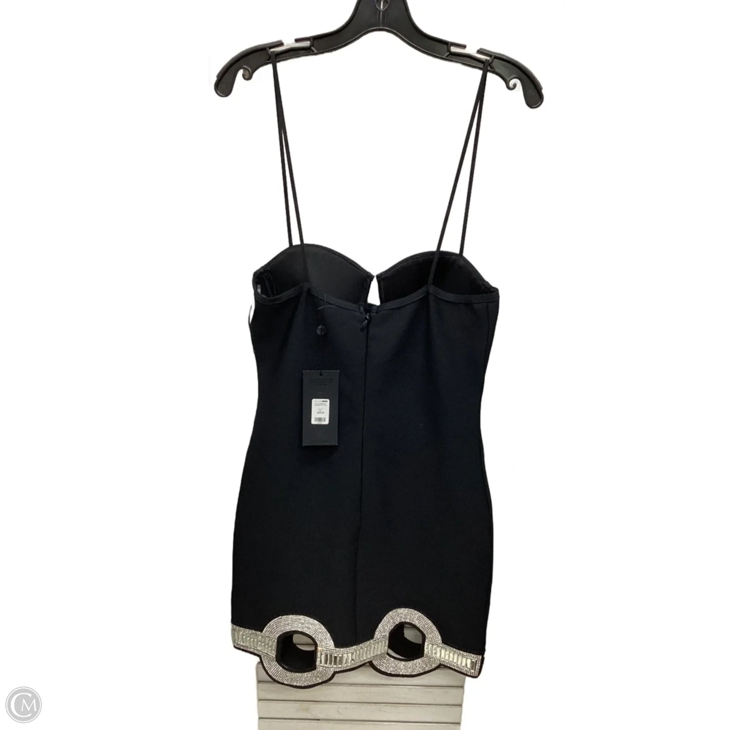 Dress Party Midi By Fashion Nova In Black, Size: M