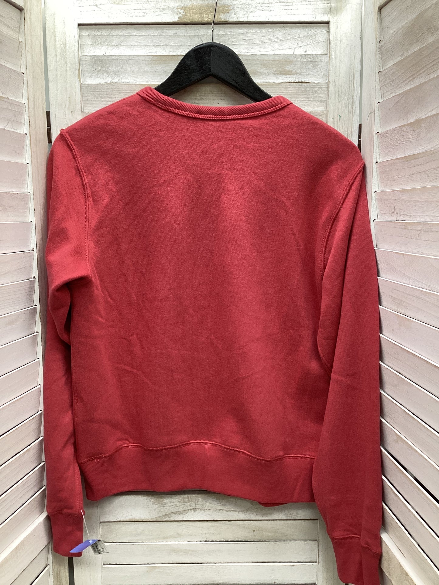 Sweatshirt Crewneck By Polo Ralph Lauren In Red, Size: M