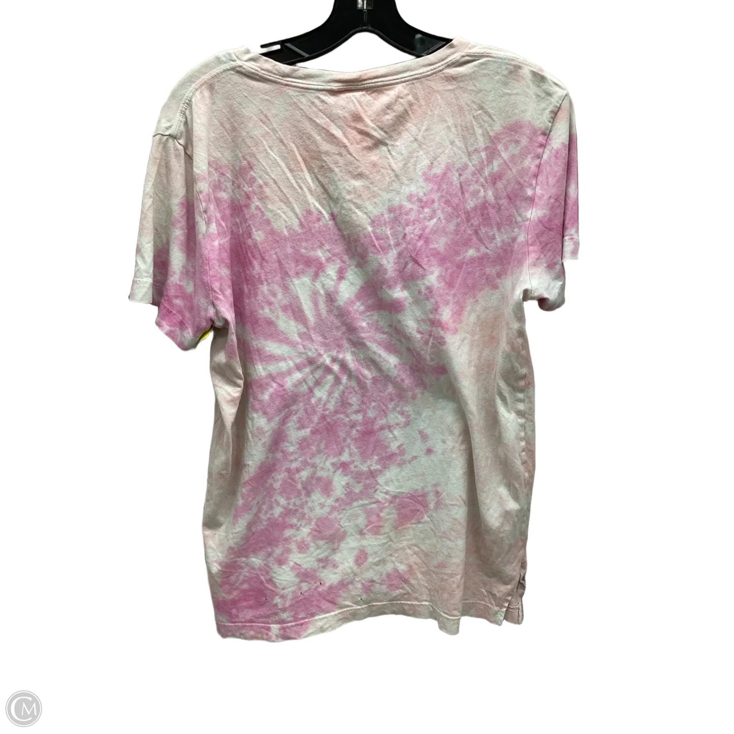 Top Short Sleeve By Pink In Pink, Size: S