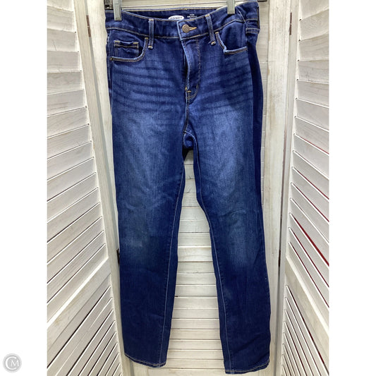 Jeans Straight By Old Navy In Blue Denim, Size: 4