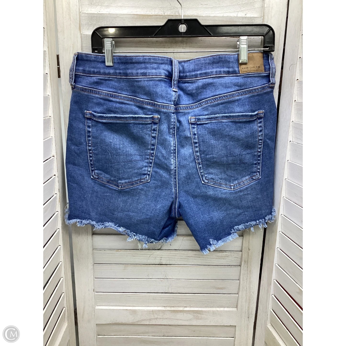 Shorts By American Eagle In Blue Denim, Size: 12