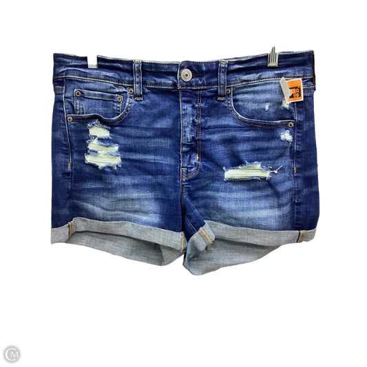 Shorts By American Eagle In Blue Denim, Size: 12