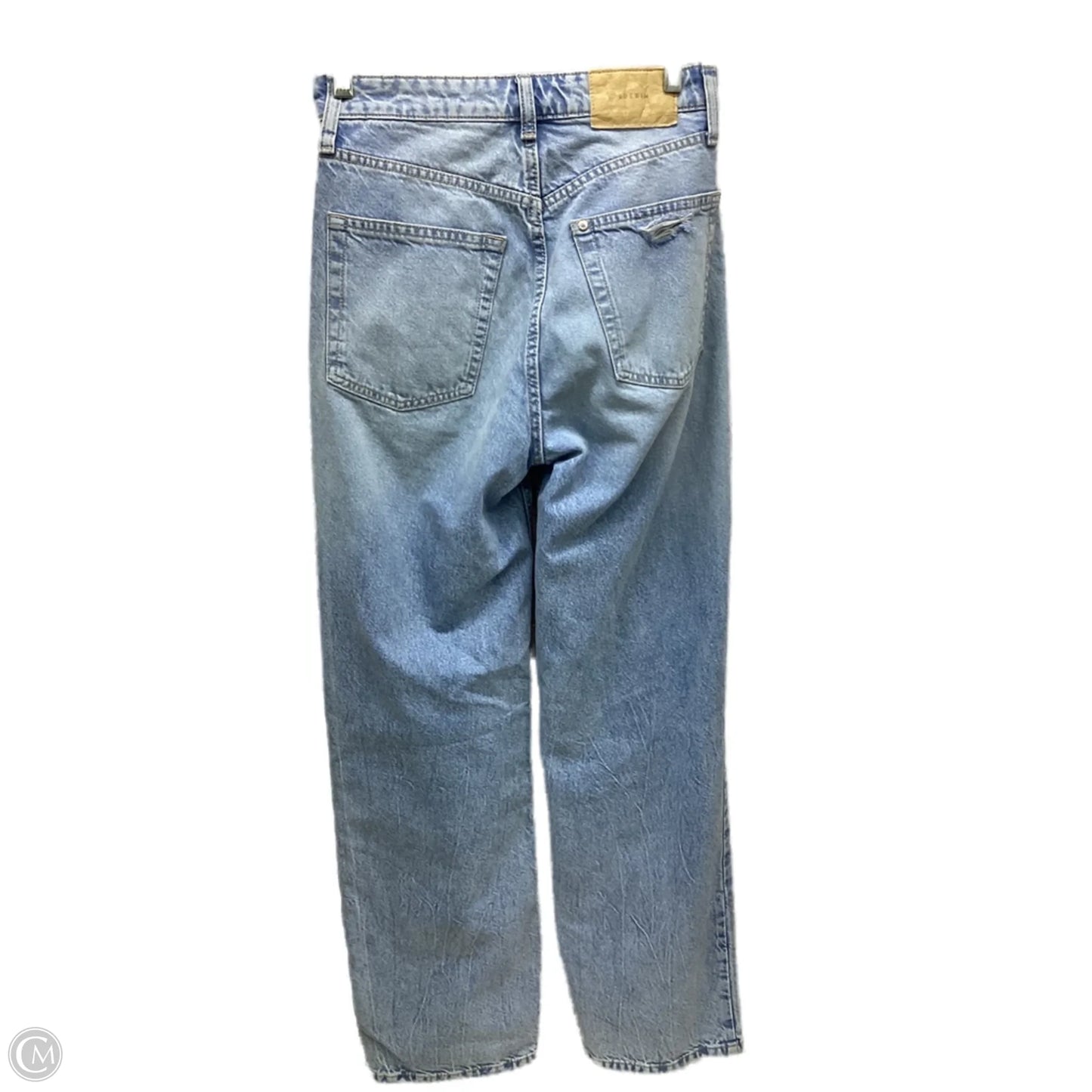 Jeans Wide Leg By Clothes Mentor In Blue Denim, Size: 4