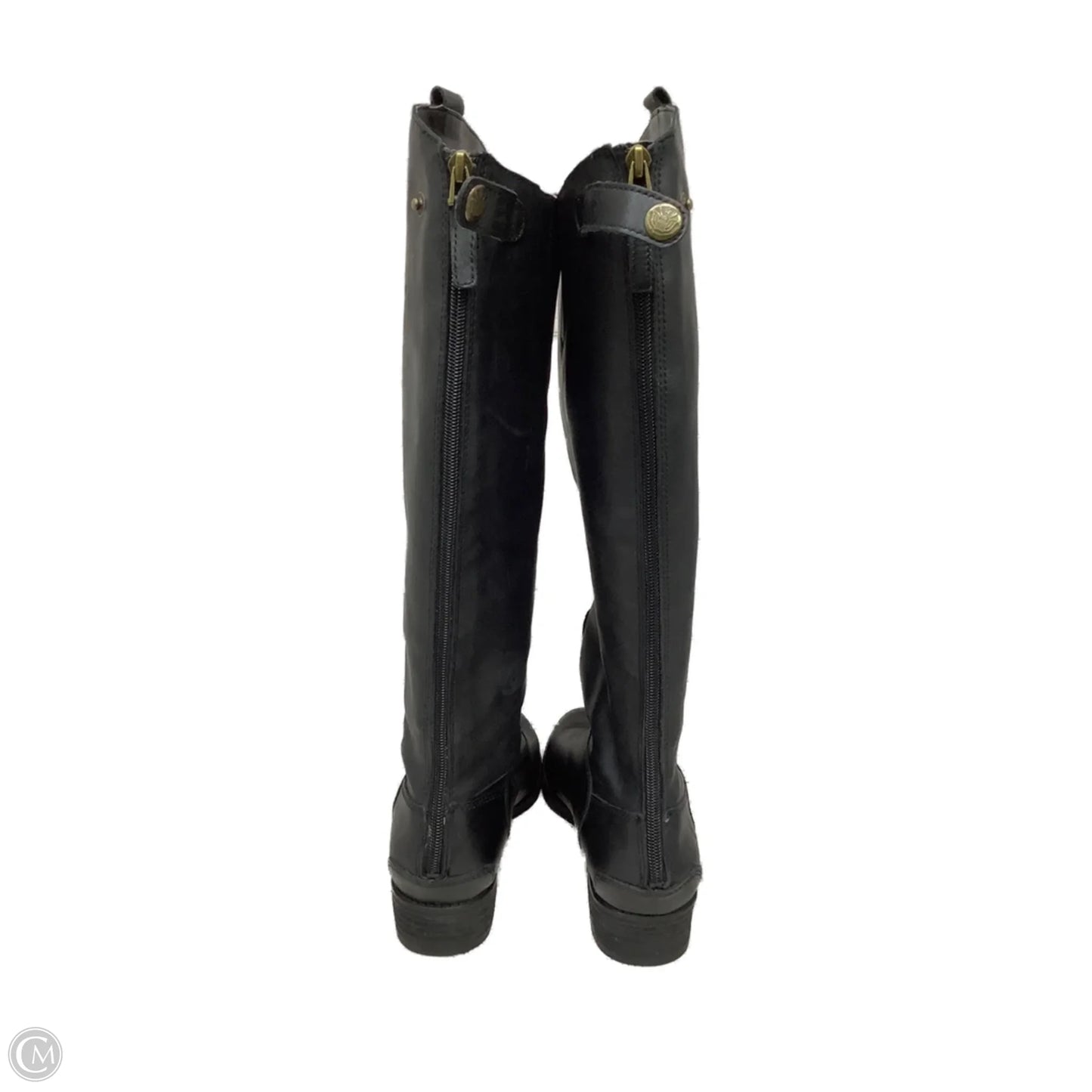 Boots Knee Heels By Sam Edelman In Black, Size: 7.5