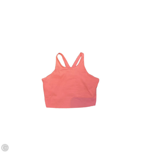 Athletic Bra By Nike In Coral, Size: Xl