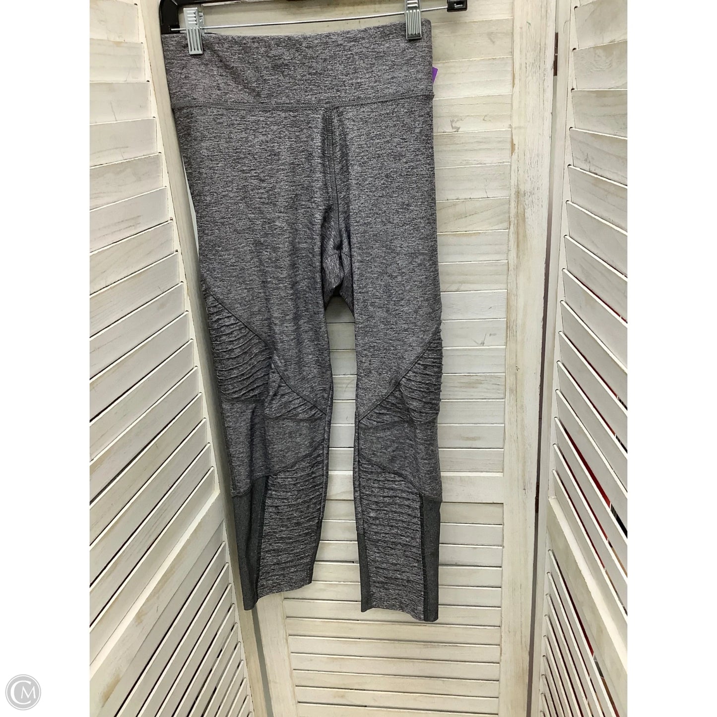 Athletic Leggings By Pink In Grey, Size: L