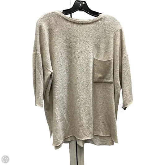Sweater By Zara In Beige, Size: S