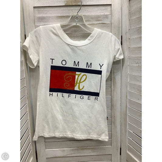 Top Short Sleeve By Tommy Hilfiger In Multi-colored, Size: S
