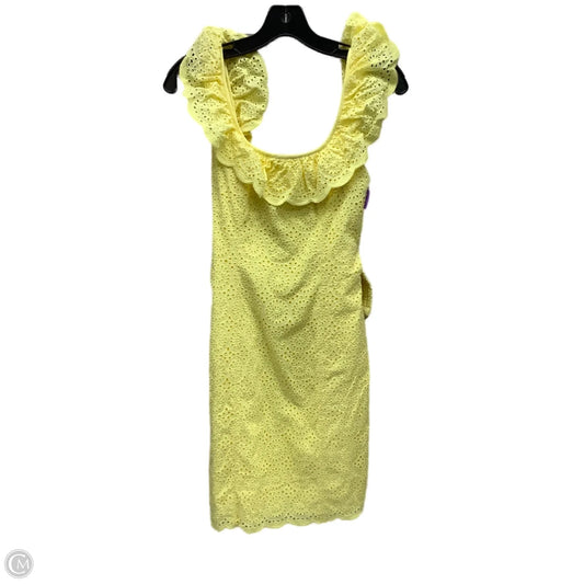 Dress Designer By Lilly Pulitzer In Yellow, Size: Xxs