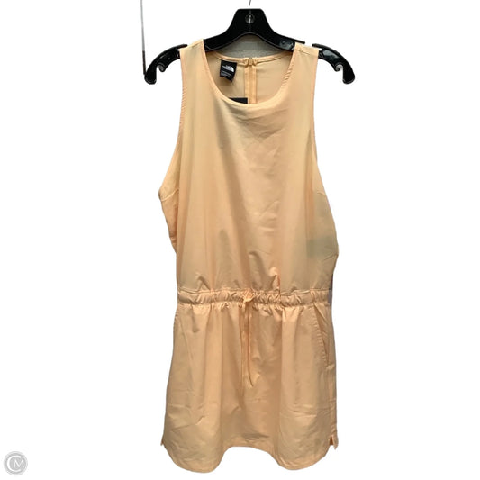 Athletic Dress By The North Face In Coral, Size: L