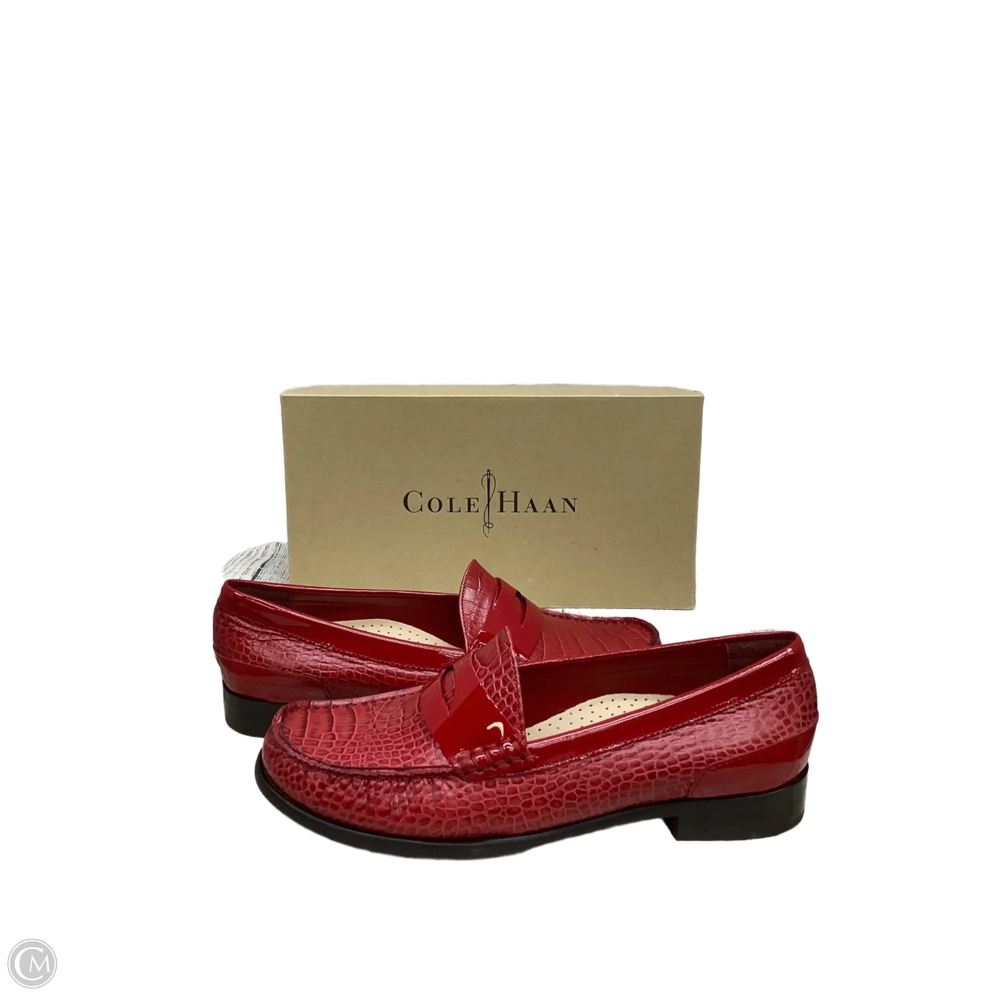 Sandals Flats By Cole-haan In Red, Size: 5.5