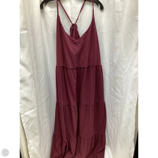 Dress Casual Maxi By Old Navy In Maroon, Size: 3x