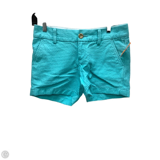 Shorts Designer By Lilly Pulitzer In Aqua, Size: Xs