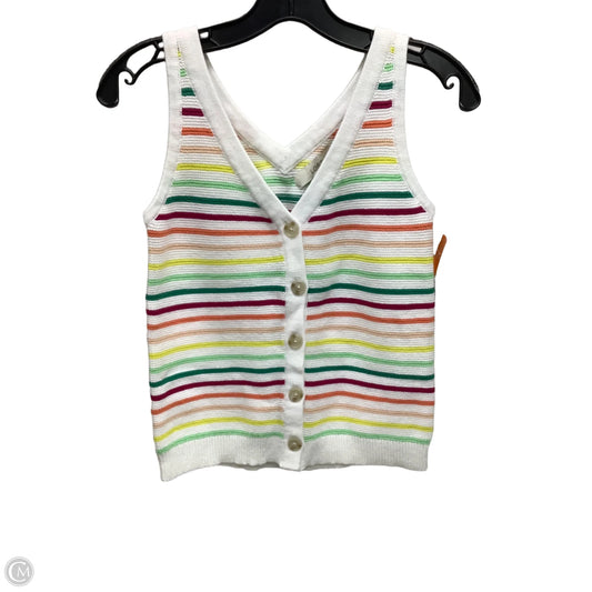 Tank Top By Loft In Rainbow Print, Size: Xs