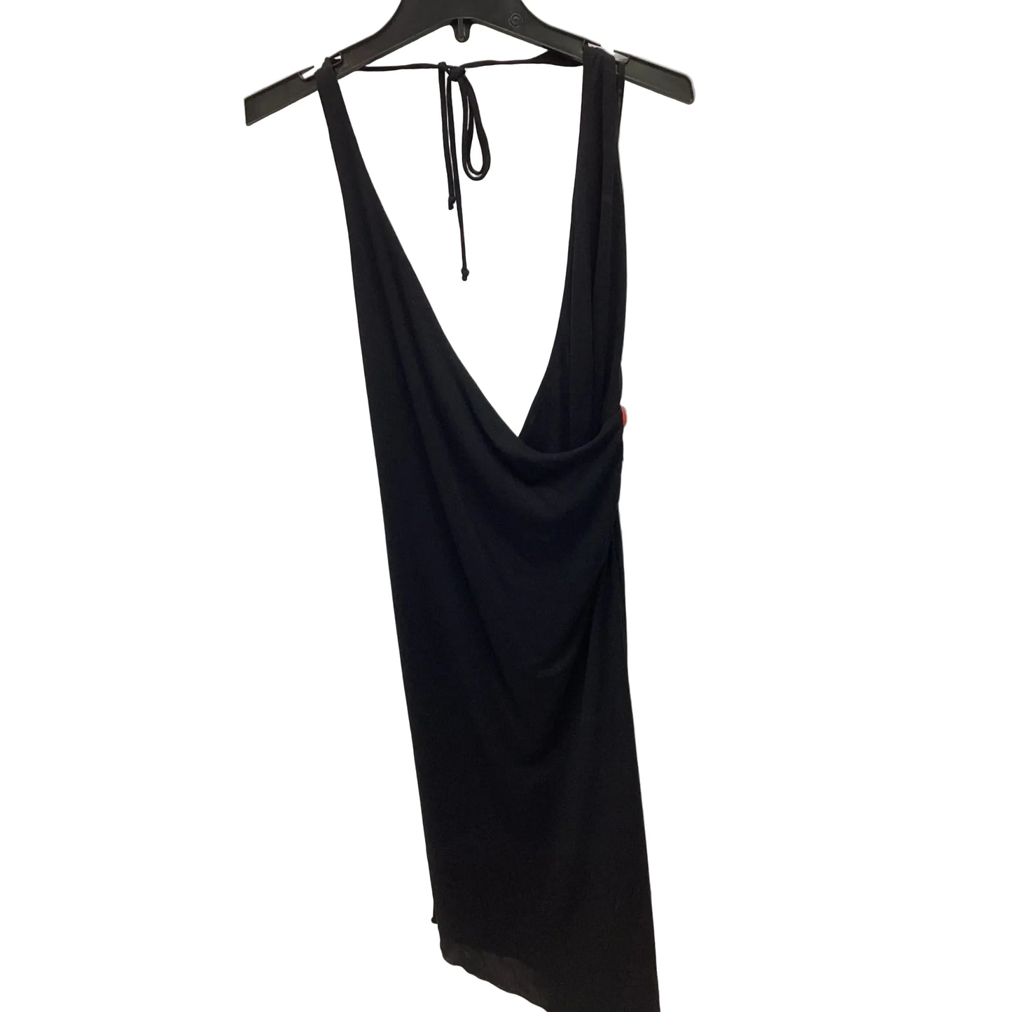 Dress Casual Midi By Bebe In Black, Size: L