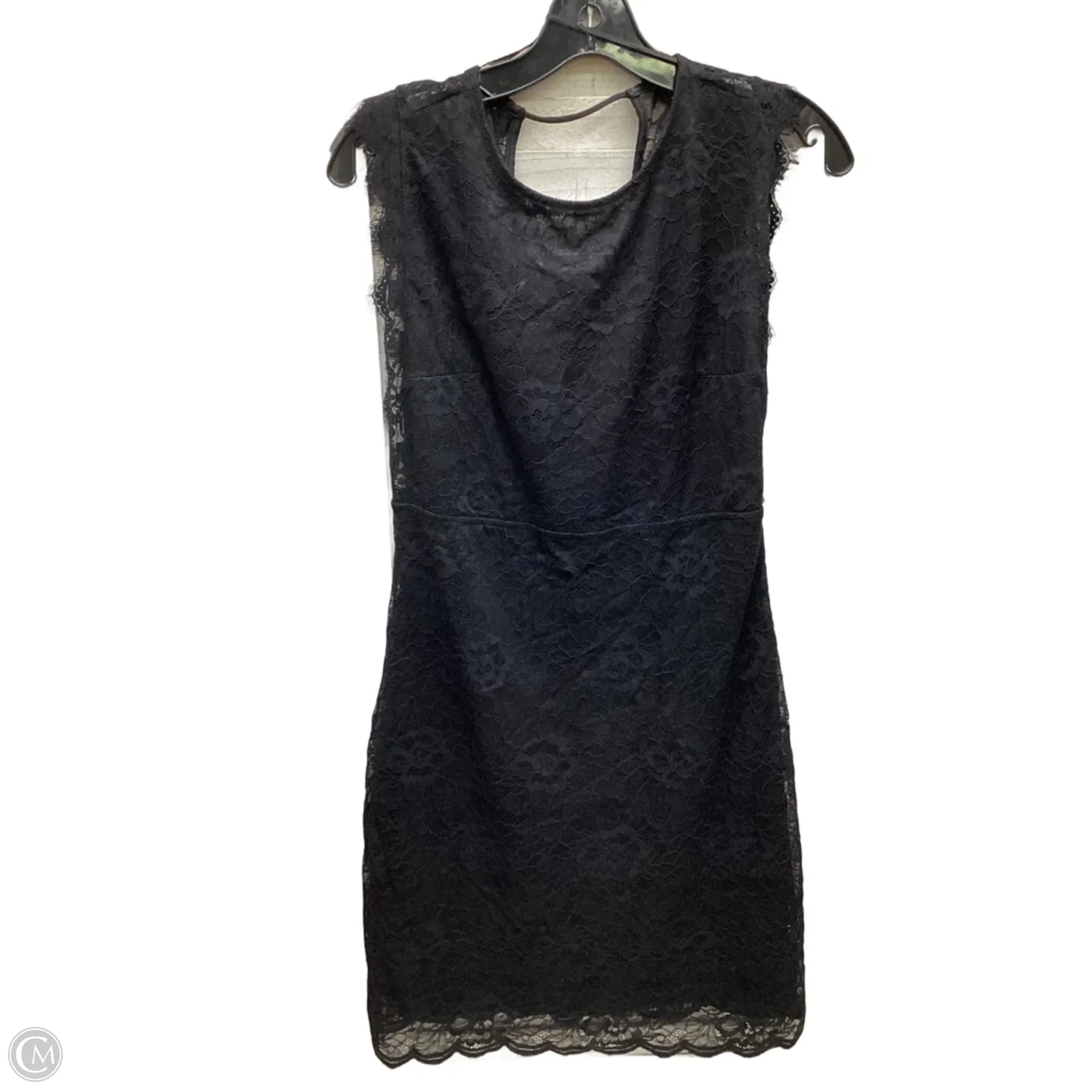Dress Casual Midi By Divided In Black, Size: M