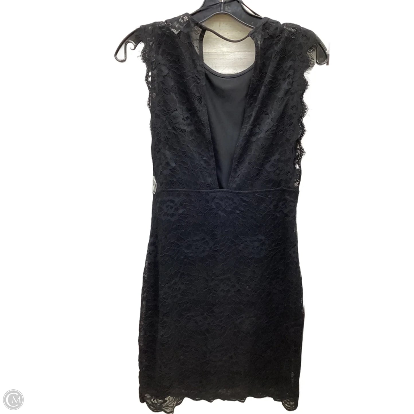 Dress Casual Midi By Divided In Black, Size: M