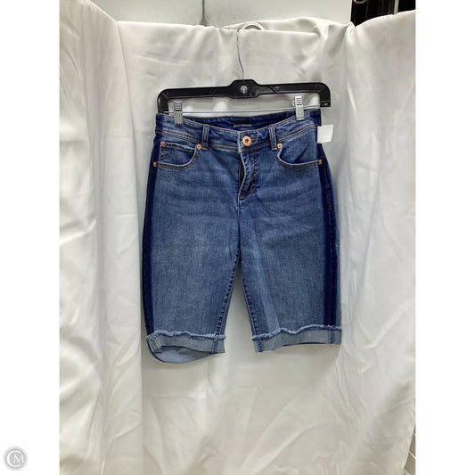 Shorts By Inc In Blue Denim, Size: 4