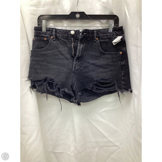 Shorts By Zara In Black Denim, Size: 6
