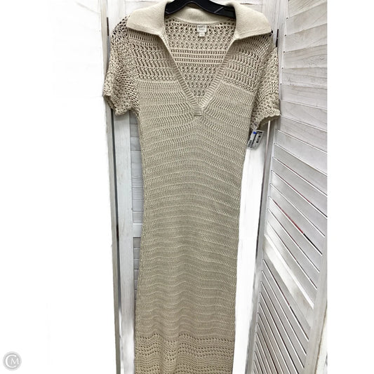 Dress Casual Maxi By Loft In Beige, Size: Sp