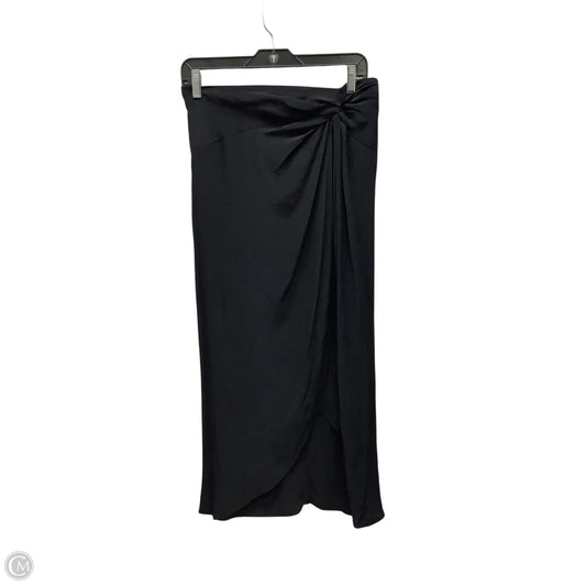 Skirt Maxi By Loft In Black, Size: 4