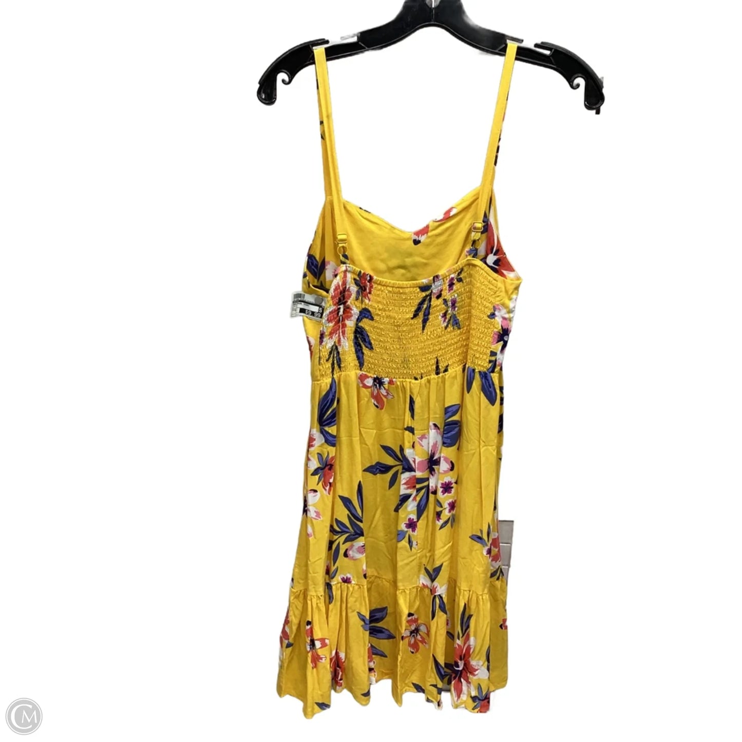 Dress Casual Short By Old Navy In Yellow, Size: M