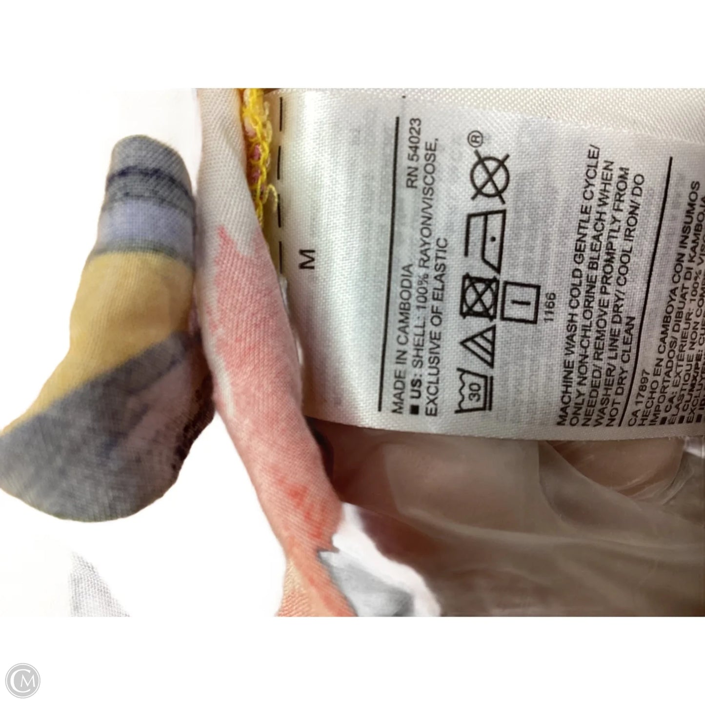 Dress Casual Short By Old Navy In Yellow, Size: M