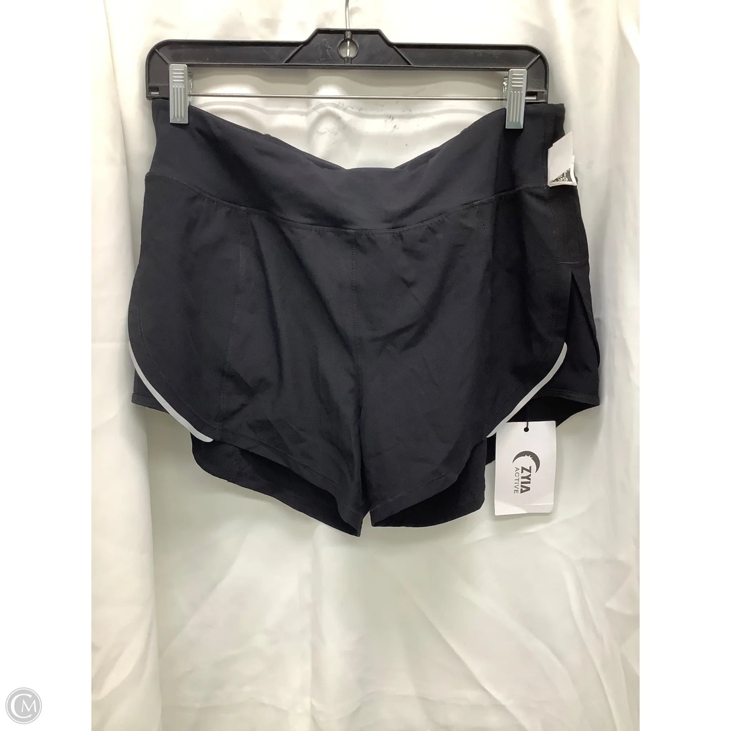 Athletic Shorts By Zyia In Black, Size: M