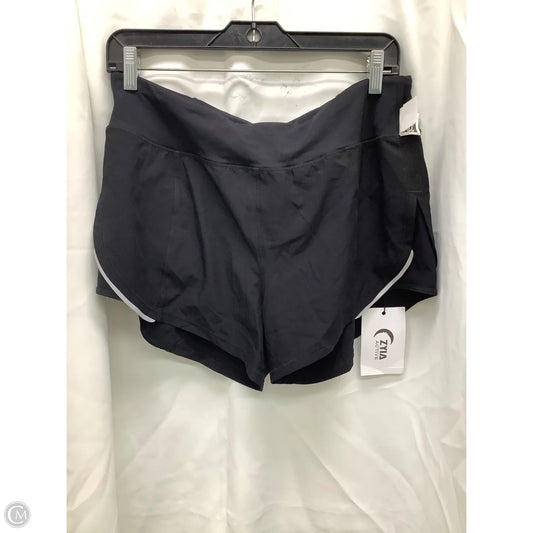 Athletic Shorts By Zyia In Black, Size: M