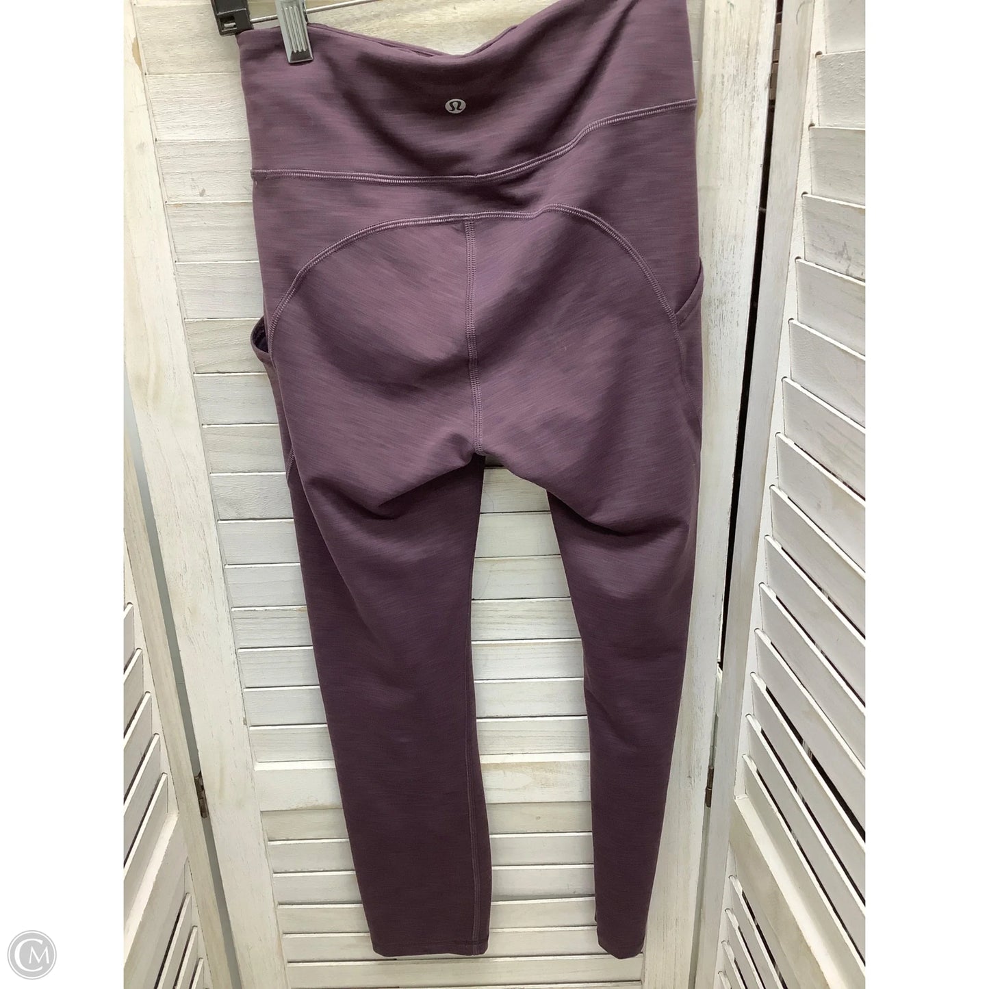 Athletic Leggings By Lululemon In Purple, Size: 4