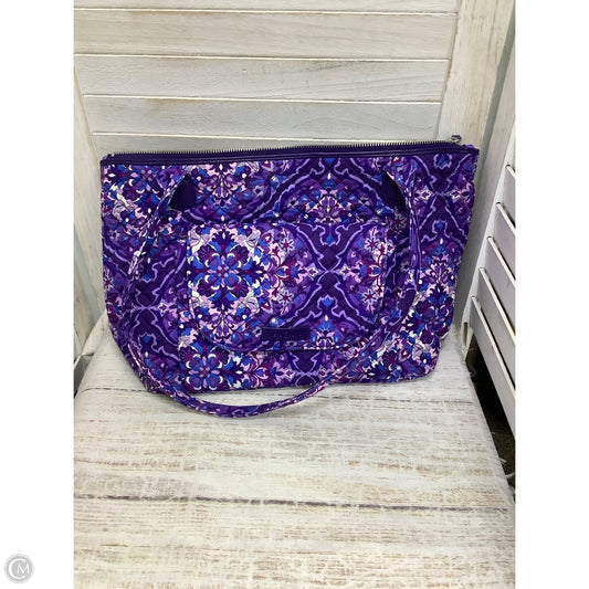 Handbag By Vera Bradley, Size: Medium