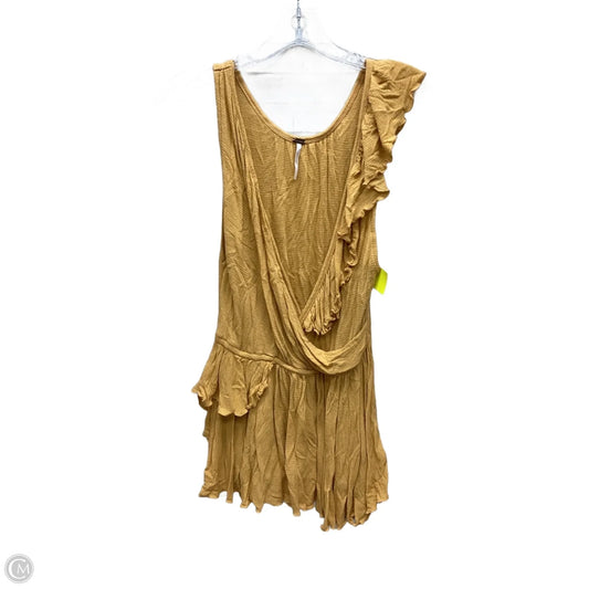 Top Sleeveless By Free People In Orange, Size: S