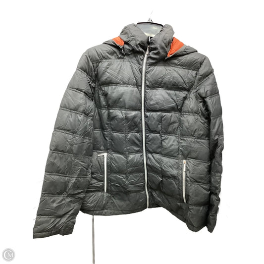 Coat Designer By Michael Kors In Grey, Size: L