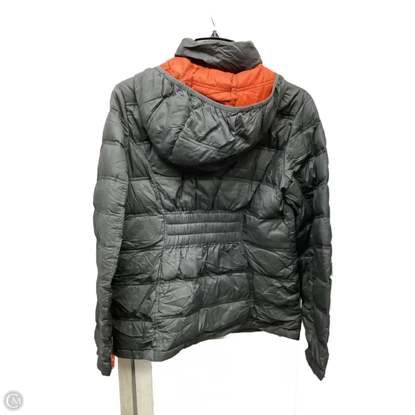 Coat Designer By Michael Kors In Grey, Size: L
