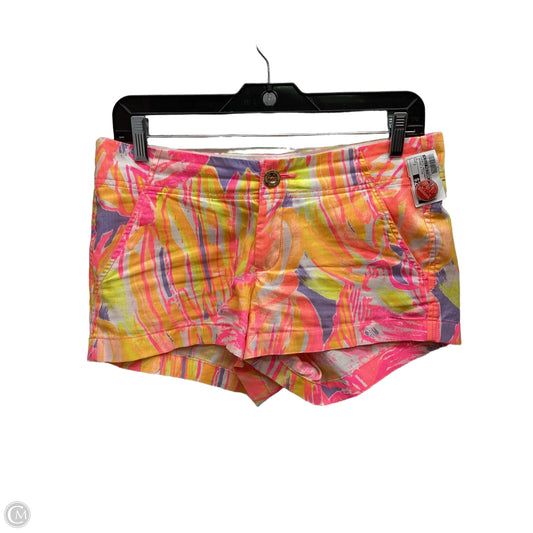 Shorts Designer By Lilly Pulitzer In Orange & Pink, Size: 2