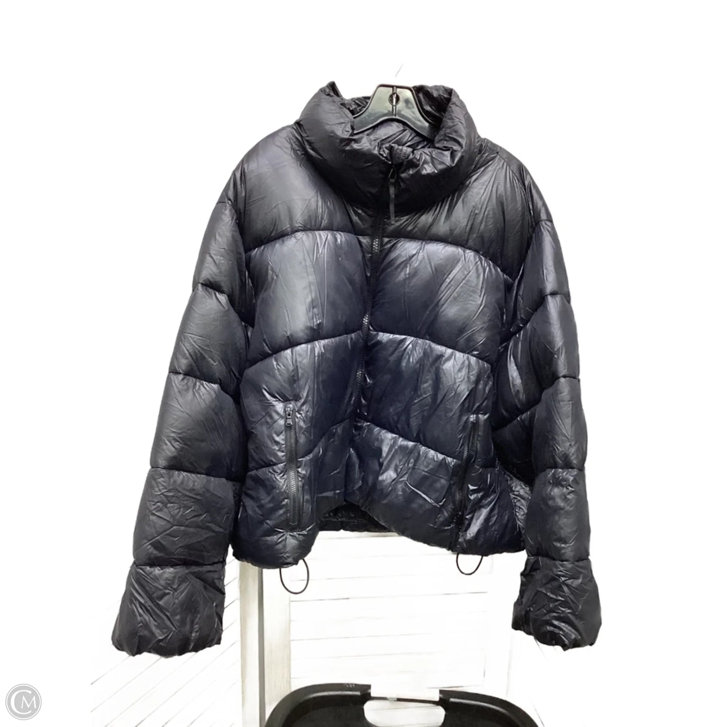 Jacket Puffer & Quilted By Old Navy In Black, Size: Xl