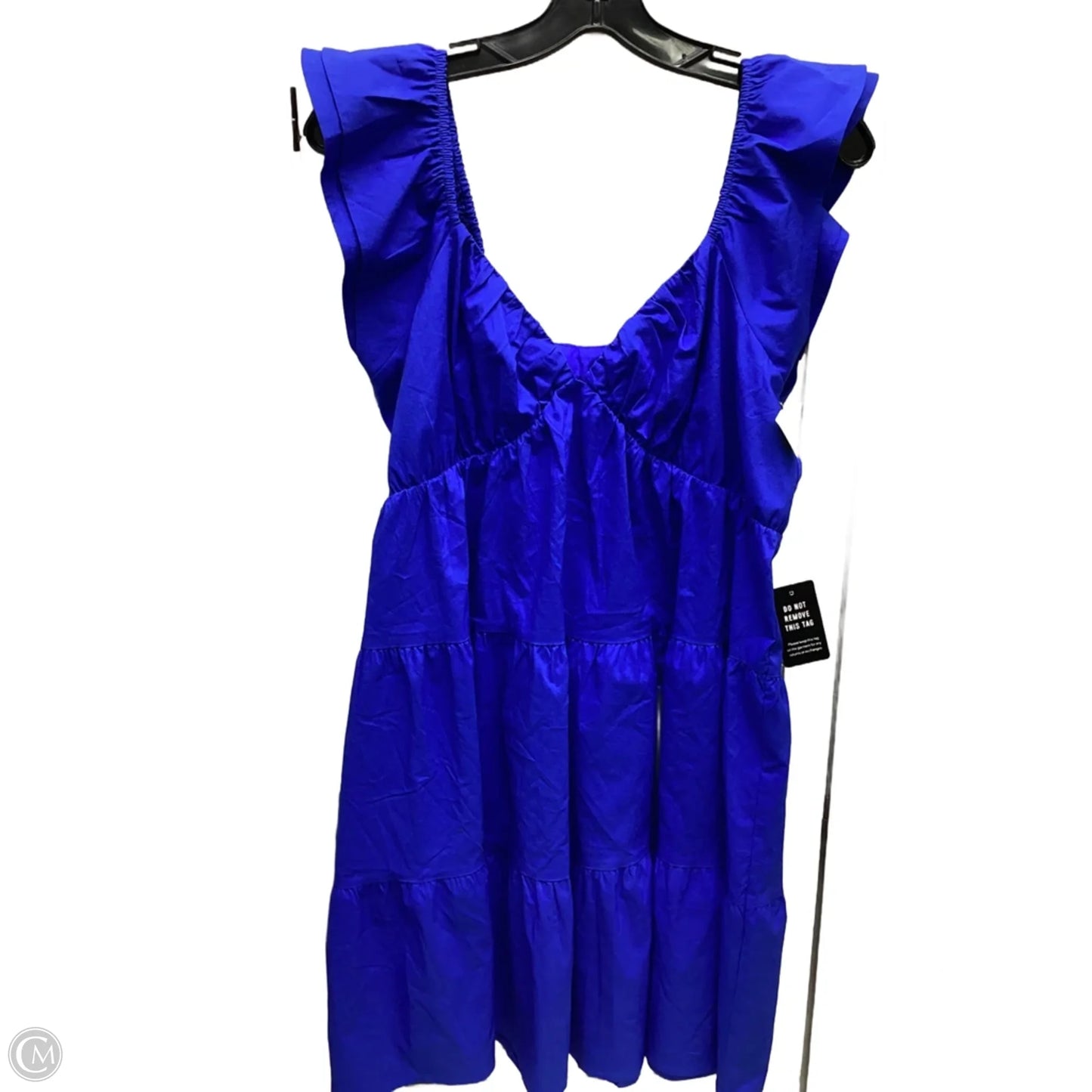 Dress Casual Short By Express In Blue, Size: M