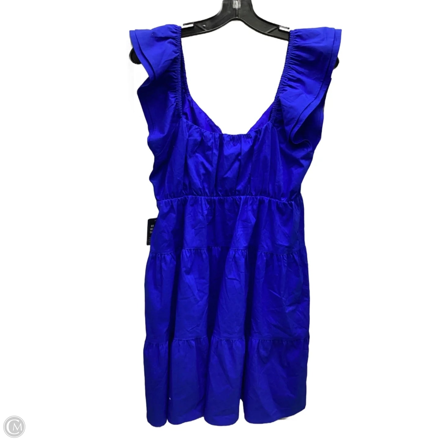 Dress Casual Short By Express In Blue, Size: M