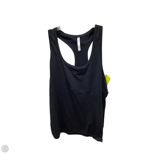 Athletic Tank Top By Fabletics In Black, Size: M