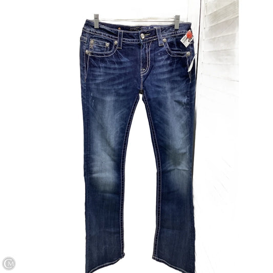 Jeans Boot Cut By Miss Me In Blue Denim, Size: 8
