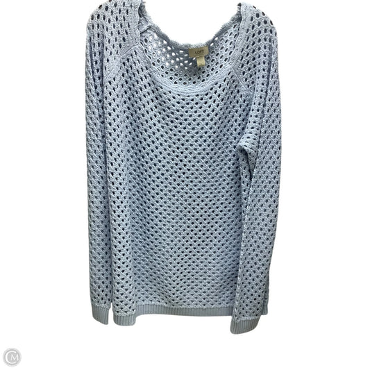 Sweater By Loft In Blue, Size: Xl