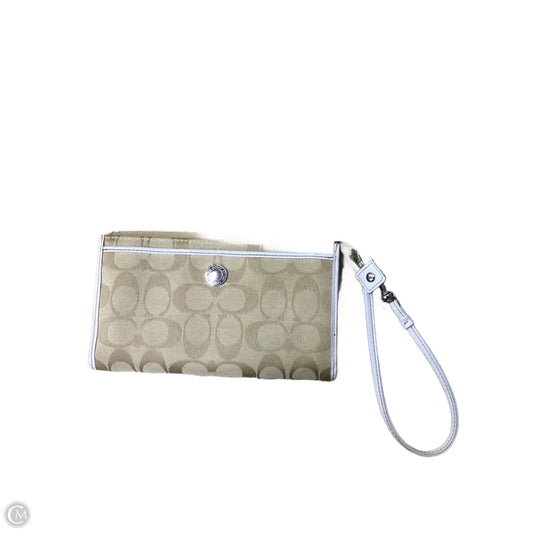 Wristlet Designer By Coach, Size: Small