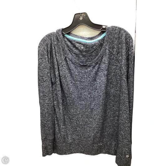 Top Long Sleeve By Calvin Klein In Grey, Size: Xxl