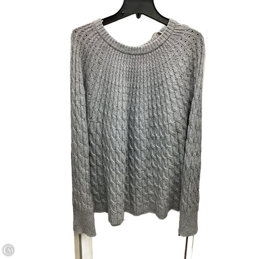 Sweater By Lane Bryant In Grey, Size: 3x