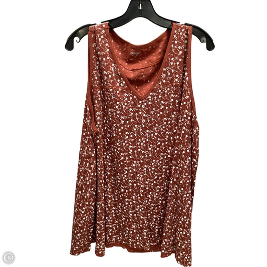 Top Sleeveless By True Craft In Multi-colored, Size: 3x