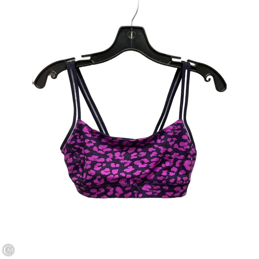 Athletic Bra By Lululemon In Purple, Size: 6