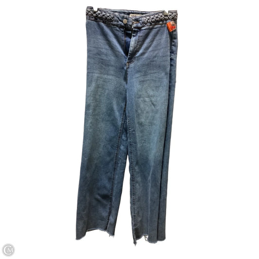 Jeans Wide Leg By Oat In Blue Denim, Size: 6